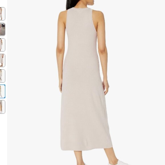 The Drop High Neck Side-Slit Maxi Sweater Dress, 2X, NWT, Chic Minimalist - Picture 2 of 7